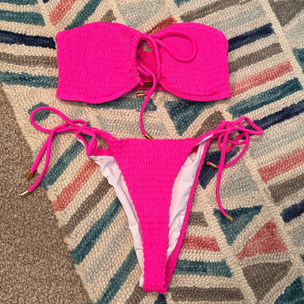 Hot Pink Bikini Set